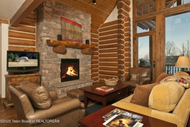 Well maintained 4-bedroom, 4.5-bath Teton Springs Cabin adjacent on Teton Springs Resort and Club in Idaho - for sale on GolfHomes.com, golf home, golf lot