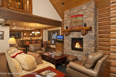 Well maintained 4-bedroom, 4.5-bath Teton Springs Cabin adjacent on Teton Springs Resort and Club in Idaho - for sale on GolfHomes.com, golf home, golf lot