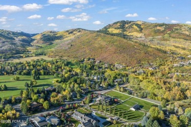 Set on a rare, flat 0.42-acre parcel in the heart of Park City on Park City Golf Course in Utah - for sale on GolfHomes.com, golf home, golf lot