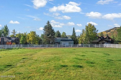 Set on a rare, flat 0.42-acre parcel in the heart of Park City on Park City Golf Course in Utah - for sale on GolfHomes.com, golf home, golf lot