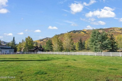 Set on a rare, flat 0.42-acre parcel in the heart of Park City on Park City Golf Course in Utah - for sale on GolfHomes.com, golf home, golf lot