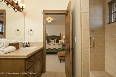 Well maintained 4-bedroom, 4.5-bath Teton Springs Cabin adjacent on Teton Springs Resort and Club in Idaho - for sale on GolfHomes.com, golf home, golf lot