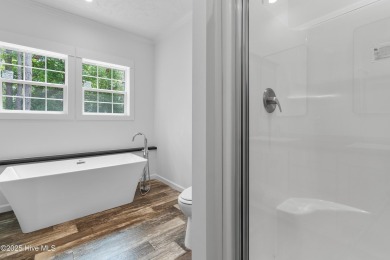 Modern, fresh, and move-in ready, this brand-new 3-bedroom on The Lakes Country Club in North Carolina - for sale on GolfHomes.com, golf home, golf lot