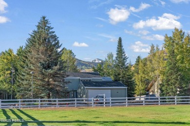 Set on a rare, flat 0.42-acre parcel in the heart of Park City on Park City Golf Course in Utah - for sale on GolfHomes.com, golf home, golf lot