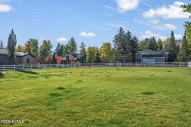 Set on a rare, flat 0.42-acre parcel in the heart of Park City on Park City Golf Course in Utah - for sale on GolfHomes.com, golf home, golf lot