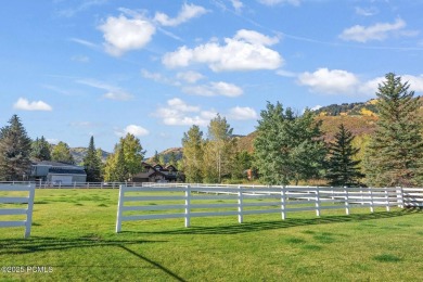 Set on a rare, flat 0.42-acre parcel in the heart of Park City on Park City Golf Course in Utah - for sale on GolfHomes.com, golf home, golf lot