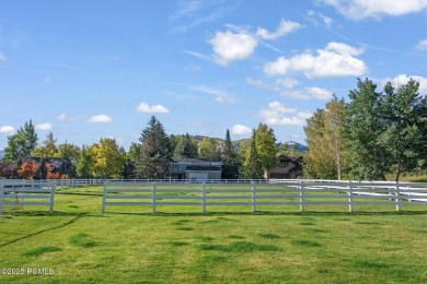 Set on a rare, flat 0.42-acre parcel in the heart of Park City on Park City Golf Course in Utah - for sale on GolfHomes.com, golf home, golf lot