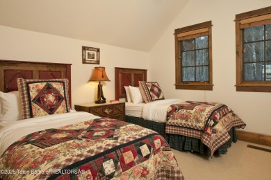 Well maintained 4-bedroom, 4.5-bath Teton Springs Cabin adjacent on Teton Springs Resort and Club in Idaho - for sale on GolfHomes.com, golf home, golf lot