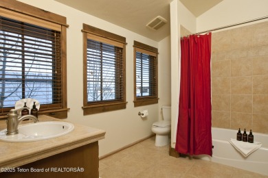 Well maintained 4-bedroom, 4.5-bath Teton Springs Cabin adjacent on Teton Springs Resort and Club in Idaho - for sale on GolfHomes.com, golf home, golf lot