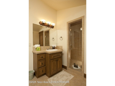 Well maintained 4-bedroom, 4.5-bath Teton Springs Cabin adjacent on Teton Springs Resort and Club in Idaho - for sale on GolfHomes.com, golf home, golf lot