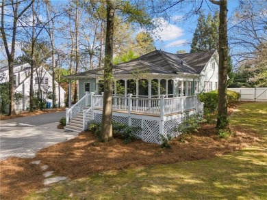 Charm abounds in this beautifully maintained traditional on Bobby Jones Golf Club in Georgia - for sale on GolfHomes.com, golf home, golf lot