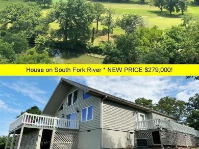 AMAZING VIEW of North Golf Course  South Fork River-one of the on Cherokee Village North Course in Arkansas - for sale on GolfHomes.com, golf home, golf lot