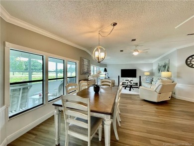 Panoramic view on the Golf Course and Pond! Gorgeous decorating on Indianwood Golf and Country Club in Florida - for sale on GolfHomes.com, golf home, golf lot