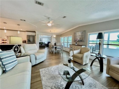 Panoramic view on the Golf Course and Pond! Gorgeous decorating on Indianwood Golf and Country Club in Florida - for sale on GolfHomes.com, golf home, golf lot