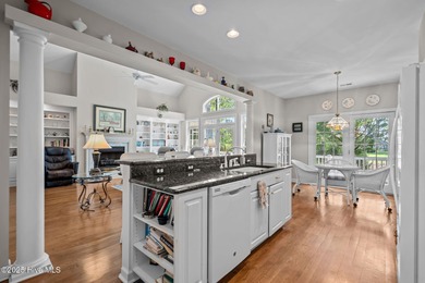 Exquisite custom brick home on a signature golf course with on Brunswick Plantation and Golf Resorts in North Carolina - for sale on GolfHomes.com, golf home, golf lot