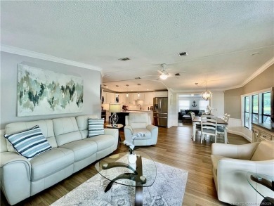 Panoramic view on the Golf Course and Pond! Gorgeous decorating on Indianwood Golf and Country Club in Florida - for sale on GolfHomes.com, golf home, golf lot