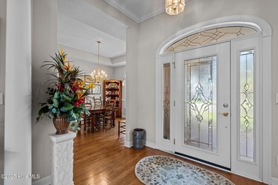 Exquisite custom brick home on a signature golf course with on Brunswick Plantation and Golf Resorts in North Carolina - for sale on GolfHomes.com, golf home, golf lot