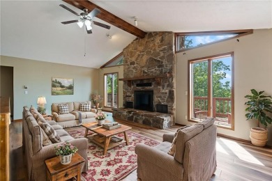 Breathtaking views of Lake Leatherwood and the Ozark Mountains on Holiday Island Executive Golf Course in Arkansas - for sale on GolfHomes.com, golf home, golf lot