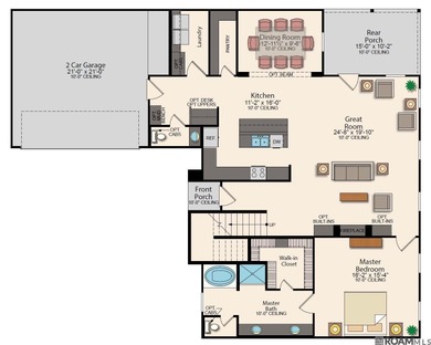 Introducing the Dupont C floorplan by Level Homes to Heather on Willowdale Country Club in Louisiana - for sale on GolfHomes.com, golf home, golf lot