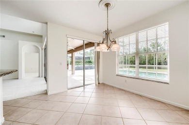 Newly painted and carpeted, this popular Kingfisher model is on Shadow Wood Country Club in Florida - for sale on GolfHomes.com, golf home, golf lot