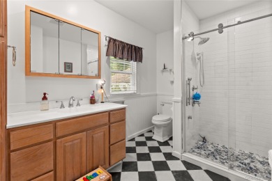 Stunning, fully renovated home featuring dramatic foyer entrance on Southward Ho Country Club in New York - for sale on GolfHomes.com, golf home, golf lot