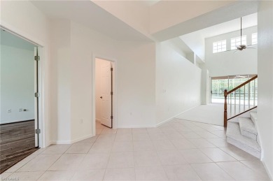 Newly painted and carpeted, this popular Kingfisher model is on Shadow Wood Country Club in Florida - for sale on GolfHomes.com, golf home, golf lot