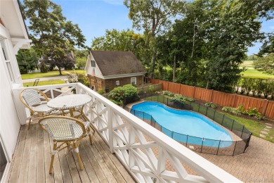 Stunning, fully renovated home featuring dramatic foyer entrance on Southward Ho Country Club in New York - for sale on GolfHomes.com, golf home, golf lot
