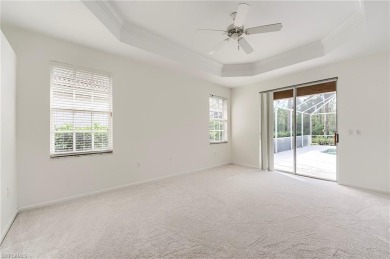Newly painted and carpeted, this popular Kingfisher model is on Shadow Wood Country Club in Florida - for sale on GolfHomes.com, golf home, golf lot