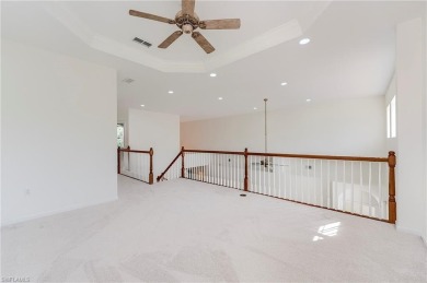 Newly painted and carpeted, this popular Kingfisher model is on Shadow Wood Country Club in Florida - for sale on GolfHomes.com, golf home, golf lot