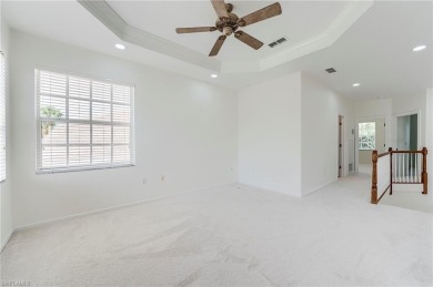 Newly painted and carpeted, this popular Kingfisher model is on Shadow Wood Country Club in Florida - for sale on GolfHomes.com, golf home, golf lot