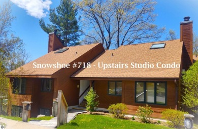 STUDIO CHARM! Studio condo with sunset views of Lake Belaire and on Shanty Creek Golf Course in Michigan - for sale on GolfHomes.com, golf home, golf lot
