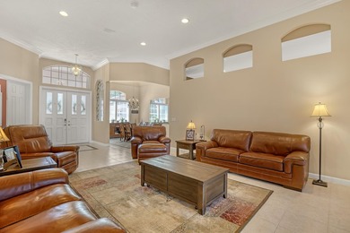 Discover this spacious 4-bedroom, 3-bath pool home in the on PGA National Estates Golf Course in Florida - for sale on GolfHomes.com, golf home, golf lot