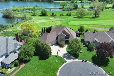 Gracing a private cul-de-sac in the prestigious Wallinwood Farms on Wallinwood Springs in Michigan - for sale on GolfHomes.com, golf home, golf lot