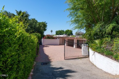 Privacy and tranquility define this single-level post-and-beam on Eaton Canyon Golf Course in California - for sale on GolfHomes.com, golf home, golf lot