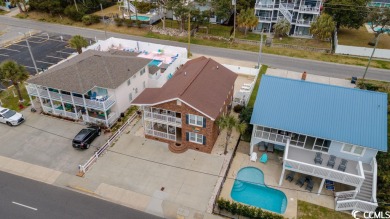 This 6 BR/4 BA private beach home is located directly across the on Beachwood Golf Club in South Carolina - for sale on GolfHomes.com, golf home, golf lot