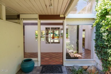 Privacy and tranquility define this single-level post-and-beam on Eaton Canyon Golf Course in California - for sale on GolfHomes.com, golf home, golf lot
