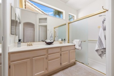 Located in the best 55+ community in the desert this unique on Mountain Vista Golf Course At Sun City Palm Desert in California - for sale on GolfHomes.com, golf home, golf lot