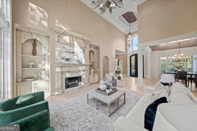 Tucked into a quiet cul-de-sac street within one of Suwanee's on Laurel Springs Golf Club in Georgia - for sale on GolfHomes.com, golf home, golf lot