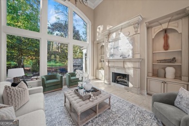 Tucked into a quiet cul-de-sac street within one of Suwanee's on Laurel Springs Golf Club in Georgia - for sale on GolfHomes.com, golf home, golf lot