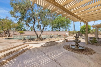 Located in the best 55+ community in the desert this unique on Mountain Vista Golf Course At Sun City Palm Desert in California - for sale on GolfHomes.com, golf home, golf lot