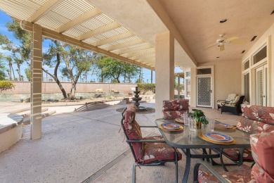 Located in the best 55+ community in the desert this unique on Mountain Vista Golf Course At Sun City Palm Desert in California - for sale on GolfHomes.com, golf home, golf lot