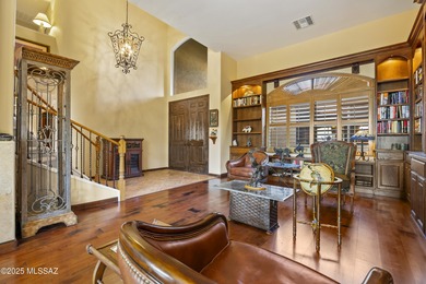 Wake up to panoramic, unobstructed mountain views from this on Saddlebrooke Golf Course in Arizona - for sale on GolfHomes.com, golf home, golf lot