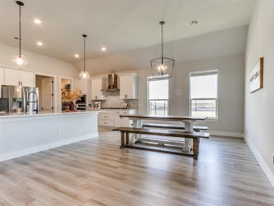 The neighborhood includes a pool, a golf course, a restaurant on Winter Creek Golf and Social Club in Oklahoma - for sale on GolfHomes.com, golf home, golf lot