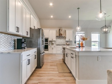 The neighborhood includes a pool, a golf course, a restaurant on Winter Creek Golf and Social Club in Oklahoma - for sale on GolfHomes.com, golf home, golf lot