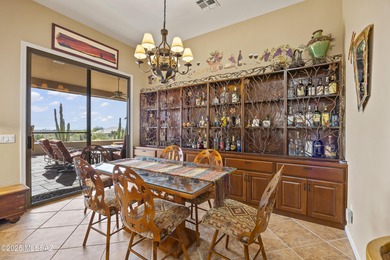 Wake up to panoramic, unobstructed mountain views from this on Saddlebrooke Golf Course in Arizona - for sale on GolfHomes.com, golf home, golf lot