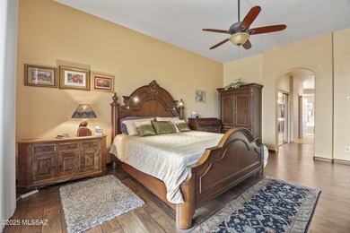 Wake up to panoramic, unobstructed mountain views from this on Saddlebrooke Golf Course in Arizona - for sale on GolfHomes.com, golf home, golf lot