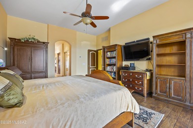 Wake up to panoramic, unobstructed mountain views from this on Saddlebrooke Golf Course in Arizona - for sale on GolfHomes.com, golf home, golf lot