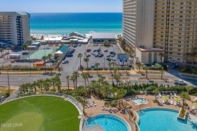 HIGH FLOOR. LOW STACK. BIG VIEWS. This 16th-floor unit near the on Signal Hill Golf Course, Inc. in Florida - for sale on GolfHomes.com, golf home, golf lot