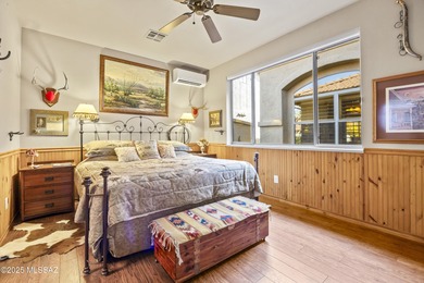 Wake up to panoramic, unobstructed mountain views from this on Saddlebrooke Golf Course in Arizona - for sale on GolfHomes.com, golf home, golf lot