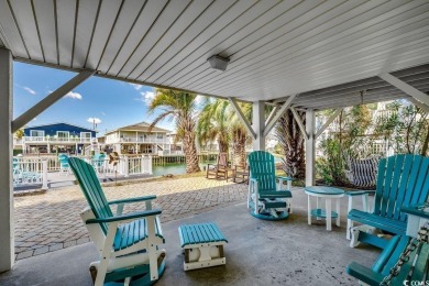 Wow! 4-Bedroom, waterfront, channel home close to the Beach in on Beachwood Golf Club in South Carolina - for sale on GolfHomes.com, golf home, golf lot